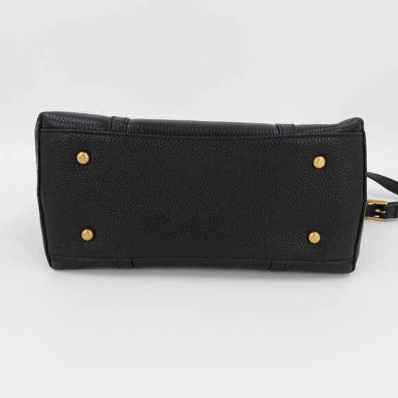 Tory Burch Perry Small Triple Compartment Tote Black - Picture 6 of 12